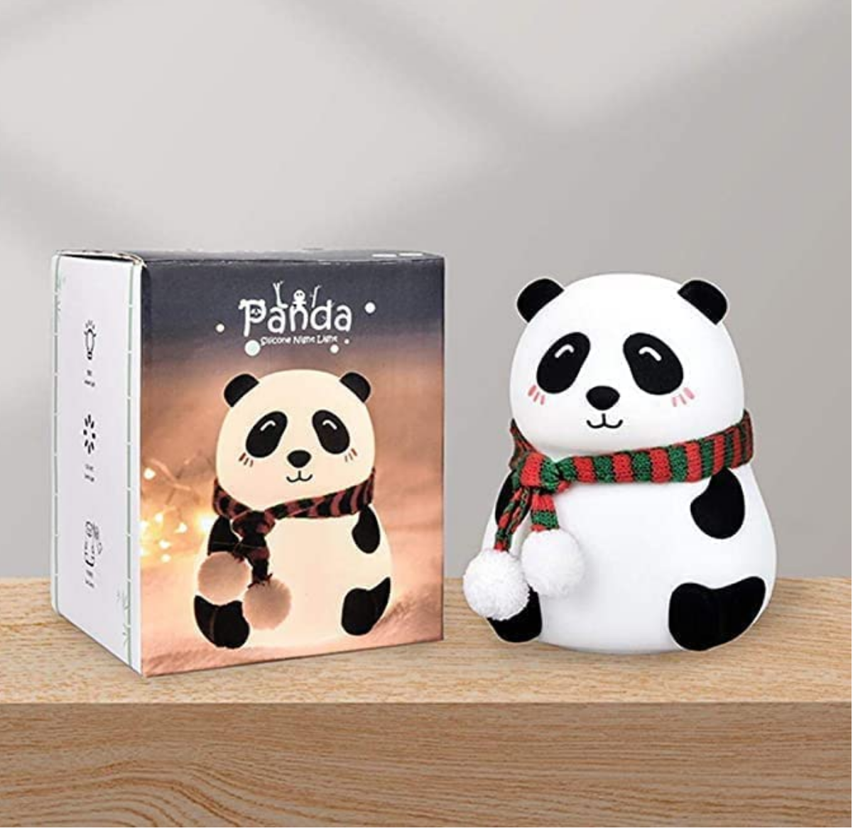 Fluffy Panda Silicon Lamp